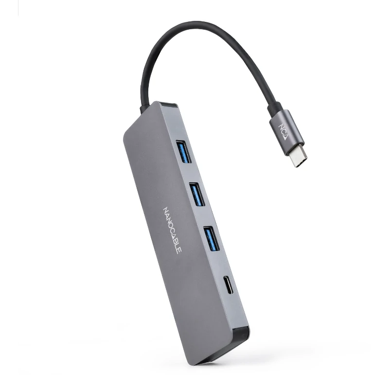 Nanocable HUB USB C a 3xUSB 30H 1xUSB CH